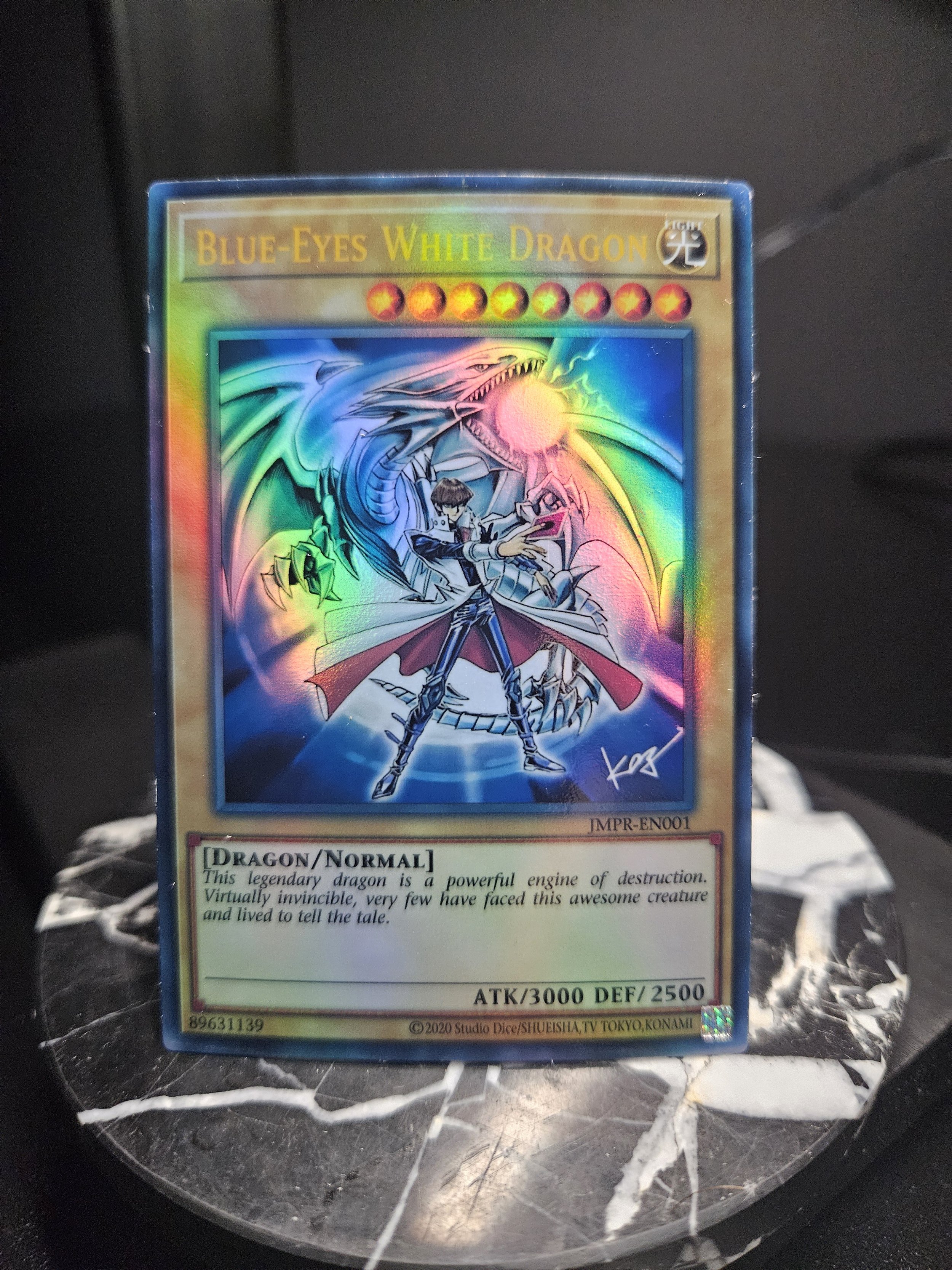 Blue-Eyes White Dragon (Ultimate Rare - SDK Art - OCG Blue-Eyes White Dragon (Ultimate Rare - SDK Art - OCG